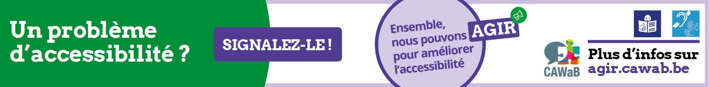Un problème d'accessibilité ? Signalez-le !