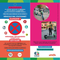 Fiche de sensibilisation : les gênes piétonnes occasionnées par les engins de mobilité en flotte libre